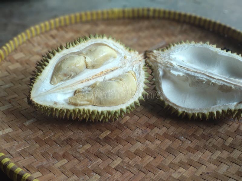 Super-doces durianos foto de stock royalty free