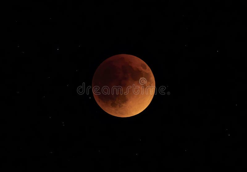 The Super Flower Blood Moon Total Lunar Eclipse Taken on May 15, 2022