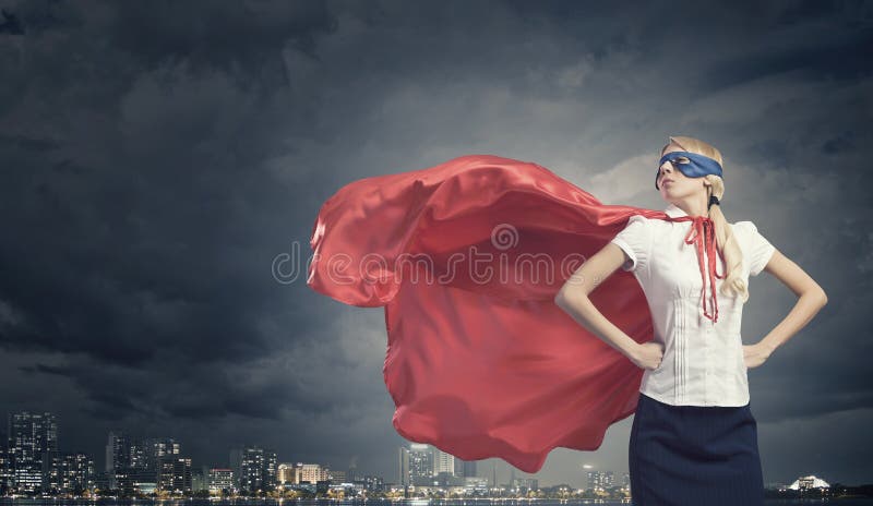 Super kobieta zdjęcie stock Super kobieta zdjęcie stock