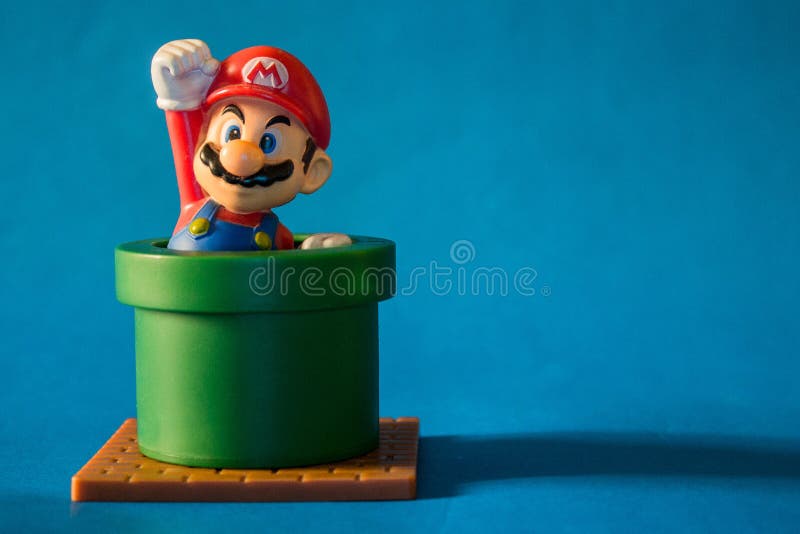 Fechamento No Super Mario - Personagem Do Jogo Da Plataforma Nintendo Foto  de Stock Editorial - Imagem de educacional, caderno: 149088103