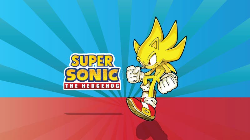 Classic Sonic, standing Supersonic illustration transparent background PNG  clipart