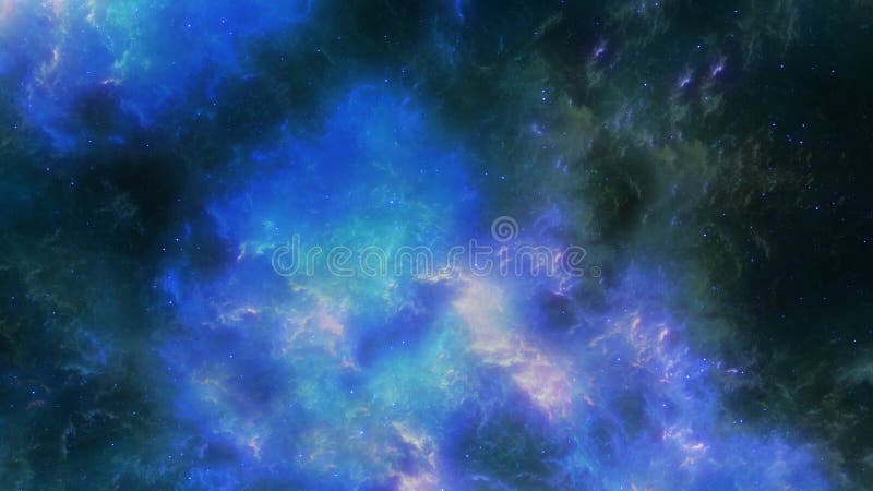 Superbe animation cg de l'espace illustration de vecteur