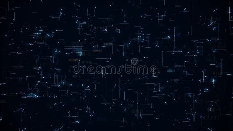 Superbe animation 3d illustration stock
