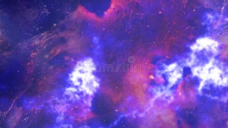 Superbe animation de galaxie 4k cg illustration libre de droits