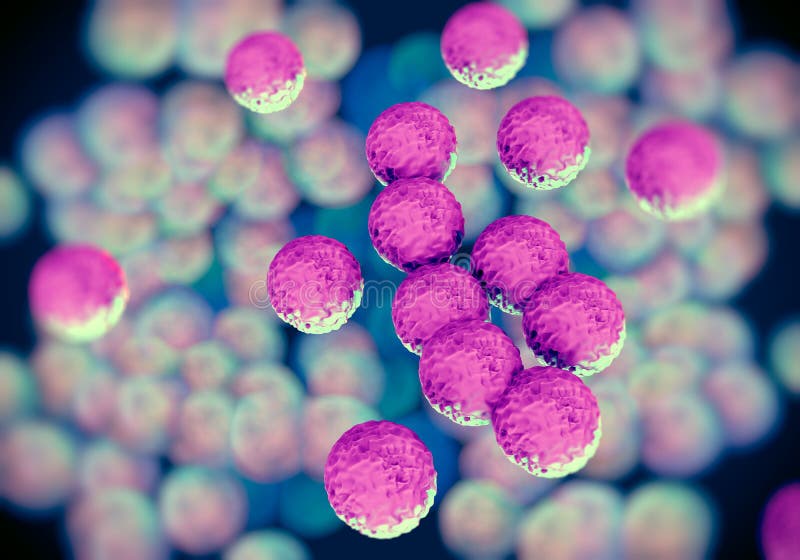 Superbug bacteria royalty free illustration Superbug bacteria royalty free illustration