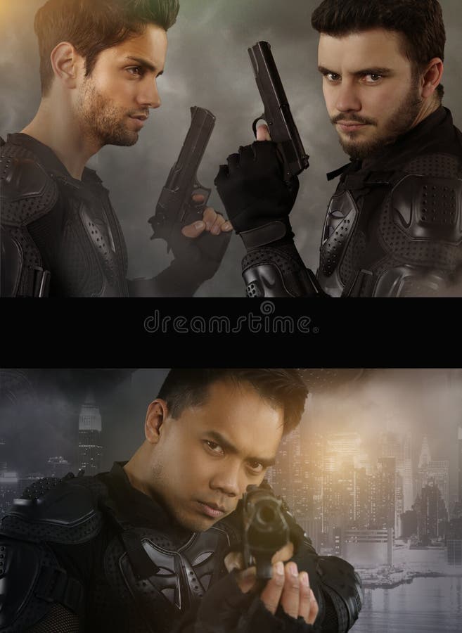 Superbullen - Angriffsgruppe lizenzfreies stockfoto Superbullen - Angriffsgruppe lizenzfreies stockfoto