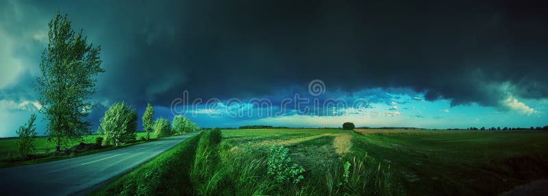 Supercell burza fotografia royalty free Supercell burza fotografia royalty free