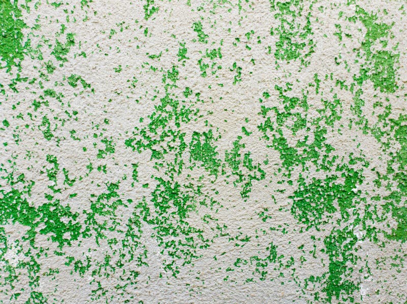 Superficie astratta come pittura verde che pela un fondo del muro di cemento Vecchia struttura dipinta grungy e stagionata della fotografie stock Superficie astratta come pittura verde che pela un fondo del muro di cemento Vecchia struttura dipinta grungy e stagionata della fotografie stock