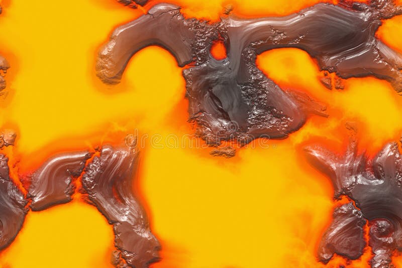 Superficie bruciante della crepa dei carboni illustrazione di stock Superficie bruciante della crepa dei carboni illustrazione di stock