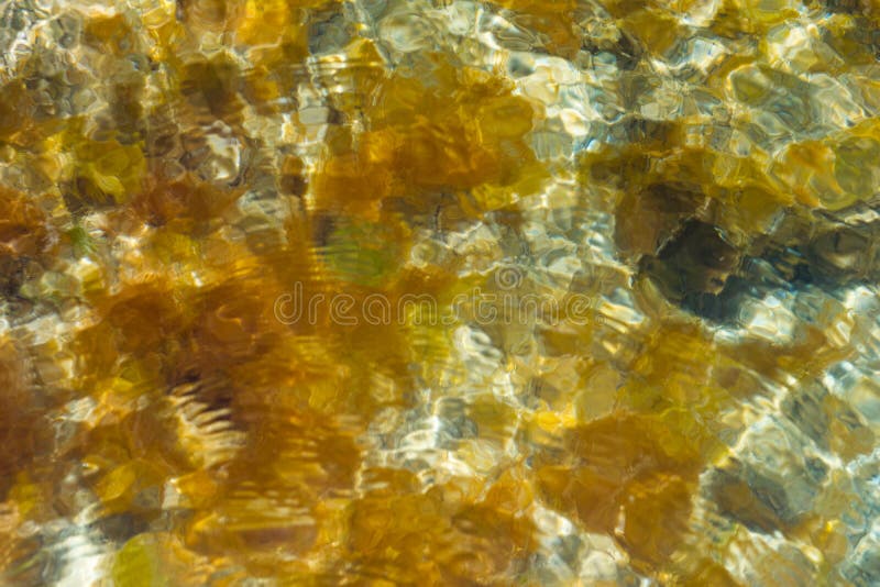 Superficie del mare con una riflessione Astrazione royalty illustrazione gratis Superficie del mare con una riflessione Astrazione royalty illustrazione gratis