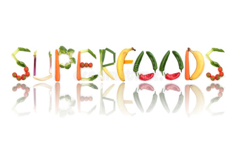 Superfoods στοκ εικόνα με δικαίωμα ελεύθερης χρήσης Superfoods στοκ εικόνα με δικαίωμα ελεύθερης χρήσης