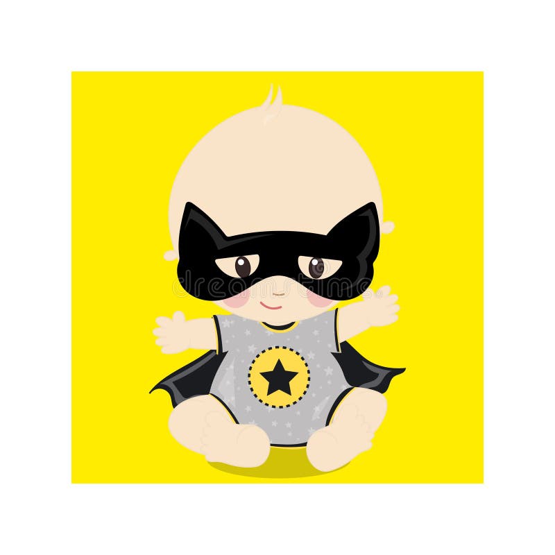 Superhero Baby Batman 02 Ilustracion Del Vector Ilustracion De Bebe Superhero Baby Batman 02 Ilustracion Del Vector Ilustracion De Bebe