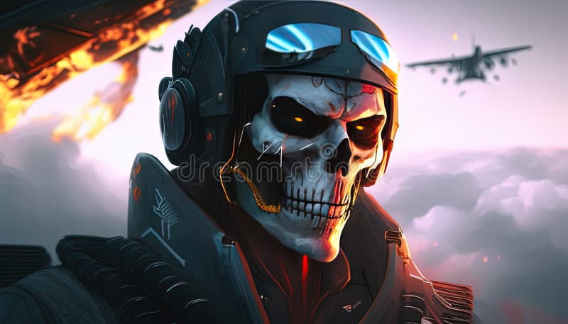 Pilot Skull Stock Illustrations – 184 Pilot Skull Stock Illustrations,  Vectors & Clipart - Dreamstime