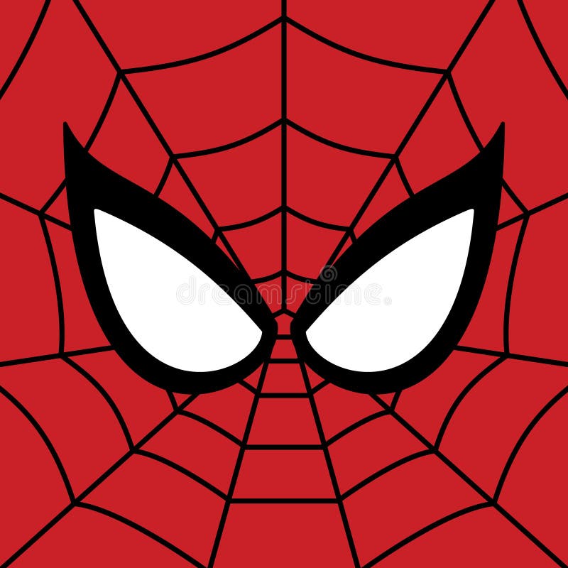 Superhero Vector Mask. Big Eyes Stock Vector - Illustration of spider,  superhero: 155701057