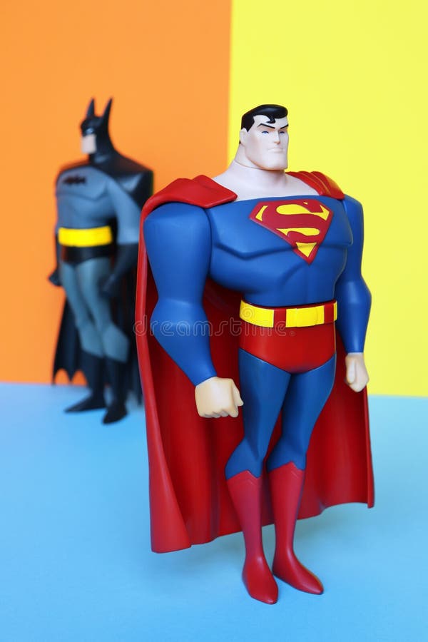 Superman and Batman on Pastel Colors Background. Editorial Stock Image - Image of illustrative, maquette: 90795164 Superman and Batman on Pastel Colors Background. Editorial Stock Image - Image of illustrative, maquette: 90795164