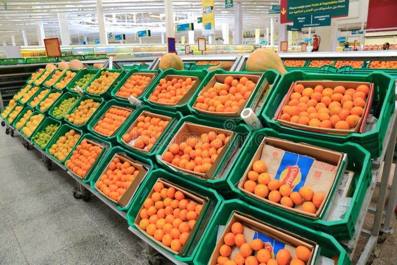 Supermarket in Egypt editorial photo. Image of spend 68865626