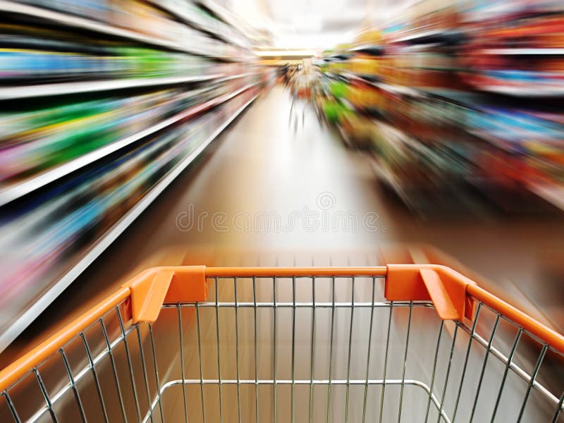 Supermarket fura. zdjęcie royalty free Supermarket fura. zdjęcie royalty free