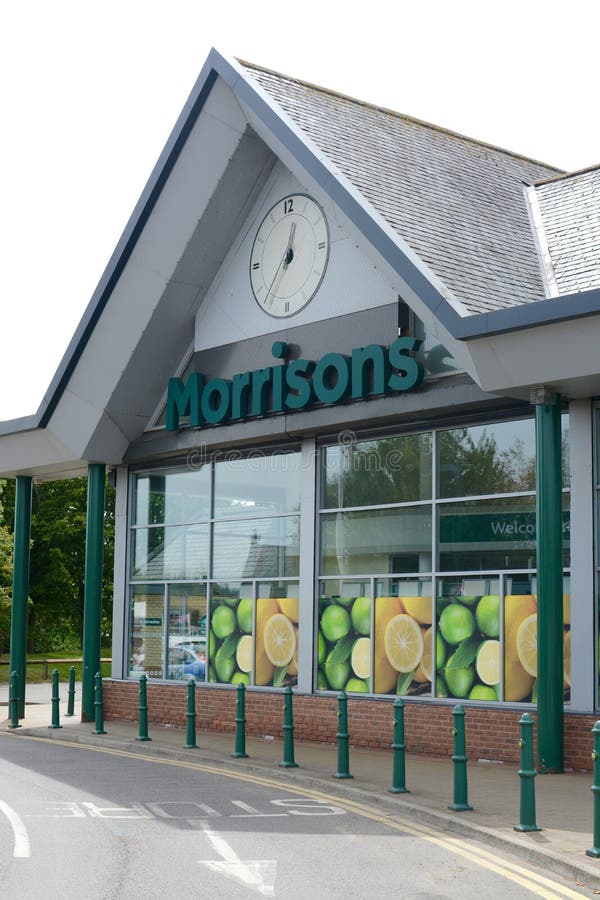 Supermercado Dereham Do Leste De Morrisons Fotografia Editorial