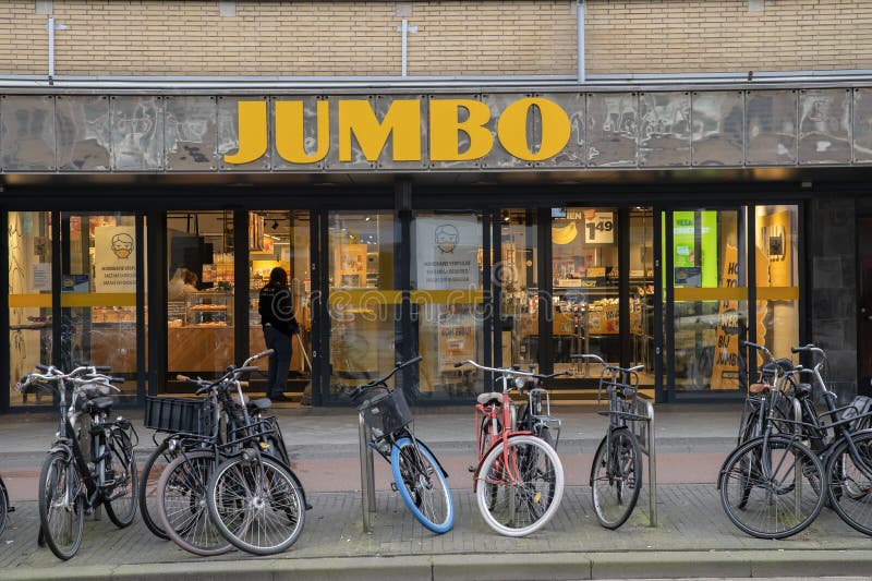 Den Bosch Nos Países Baixos 10122019 : Sinal Do Jumbo City Um Ramo Lateral  Do Grande Mercado De Mercearias Foto Editorial - Imagem de europeu,  colosso: 207845576