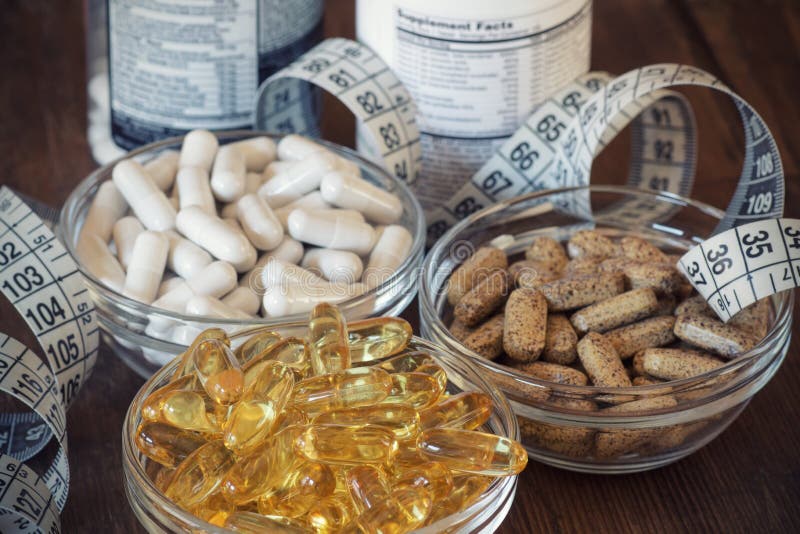 Nutritional supplements in capsules and tablets. Nutritional supplements in capsules and tablets.