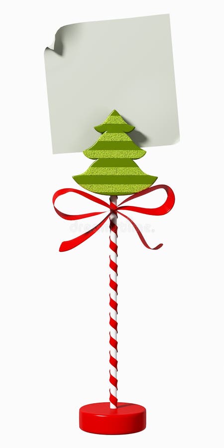 Suporte de papel do Natal ilustração do vetor Suporte de papel do Natal ilustração do vetor