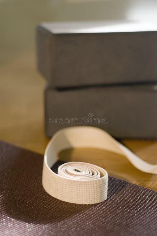 Acessórios de Yoga fotos de stock royalty free