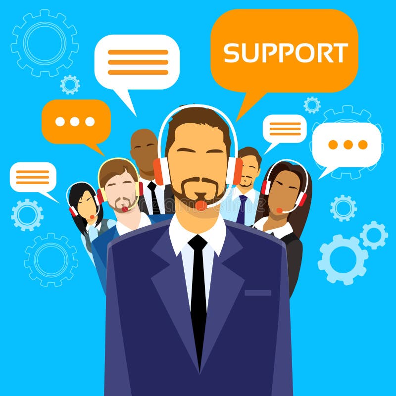 Support Business People Group Technical Team On