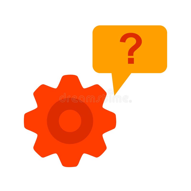 Support and Help royalty free illustration