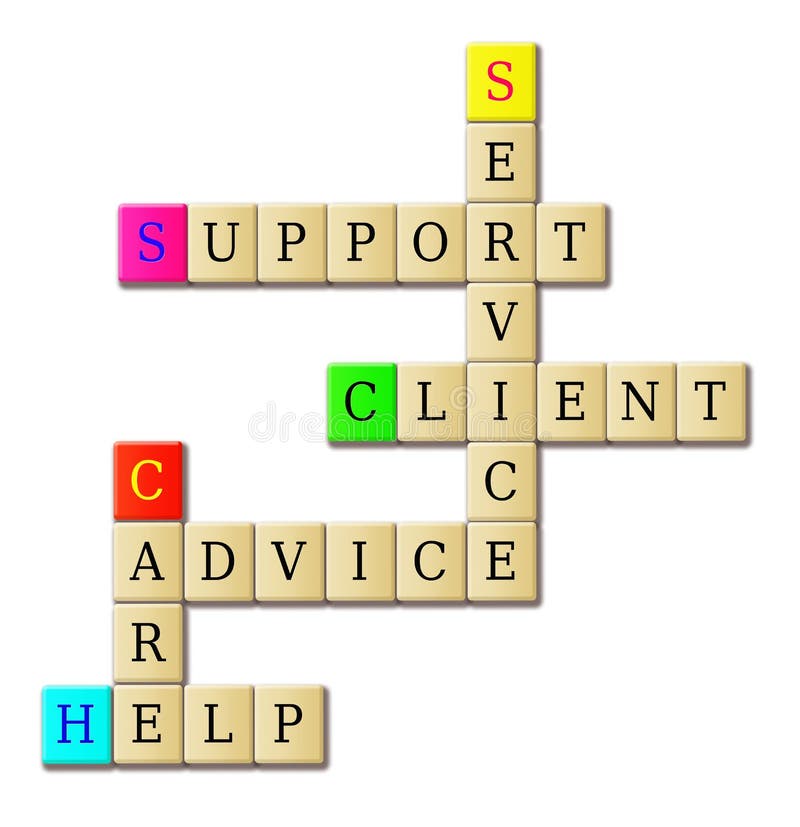 Support Service Crossword Puzzle Stock Illustration Illustration of Support Service Crossword Puzzle Stock Illustration Illustration of
