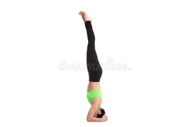 Supported Headstand yoga pose