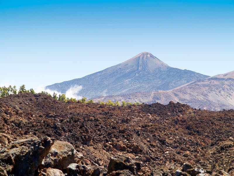 Supporto Teide fotografia stock Supporto Teide fotografia stock