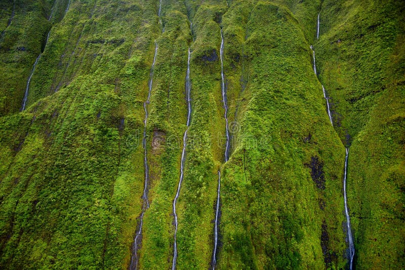 Supporto Waialeale, Kauai, Hawai fotografia stock Supporto Waialeale, Kauai, Hawai fotografia stock