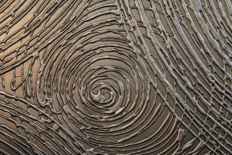 Suprafață metalică abstractă cu modele circulare de vopsea. suprafață texturată cu cercuri abstracte de fundal textură de fundal royalty free stock photography
