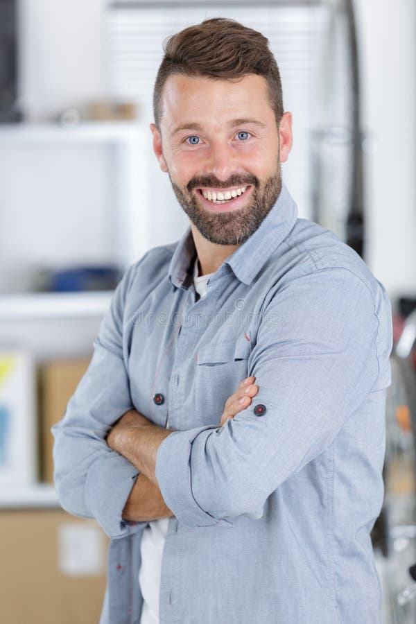 Supraveghetor de pornire fericit stock photos