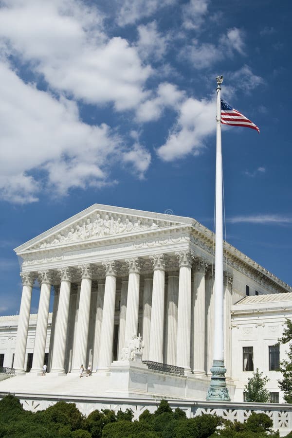 Supreme Court royalty free stock photos
