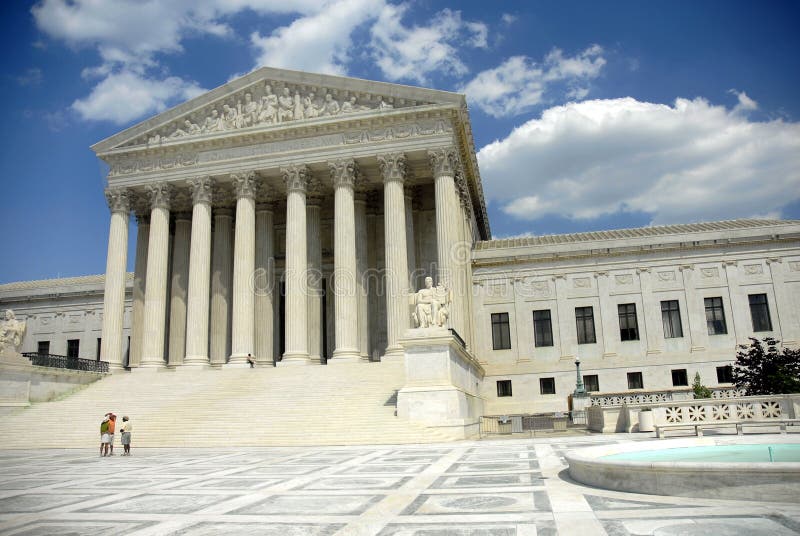 Supreme court stock images