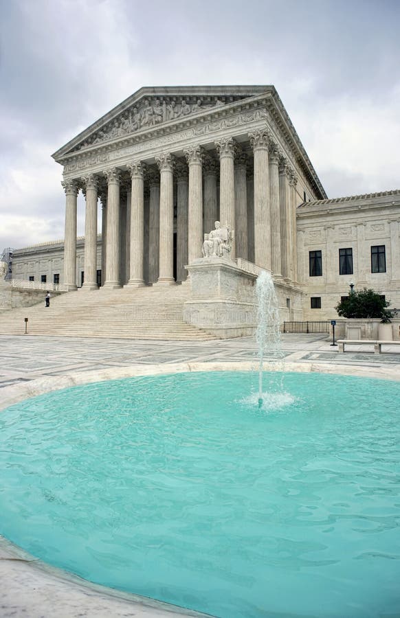 Supreme Court Building. royalty free stock photography