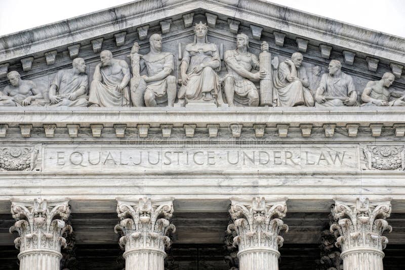 Supreme Court Building. stock image