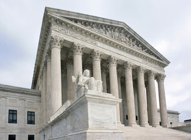 Supreme Court Building. royalty free stock images
