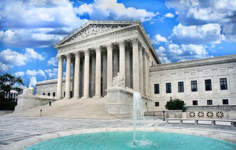 Supreme Court Building royalty free stock photos