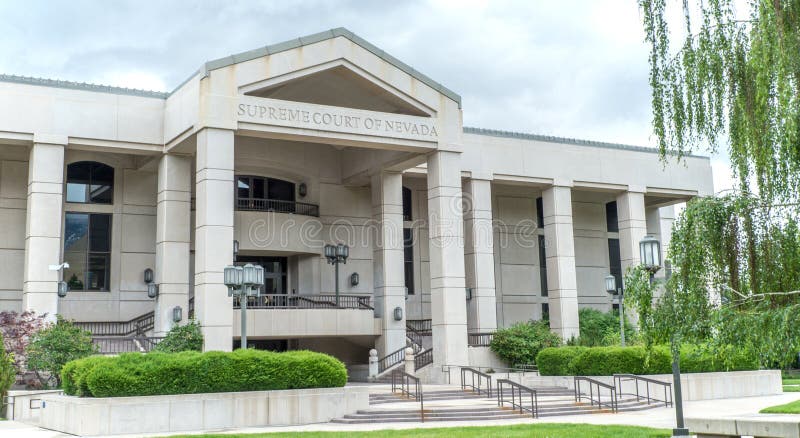 Supreme Court of Nevada Courthouse royalty free stock images Supreme Court of Nevada Courthouse royalty free stock images