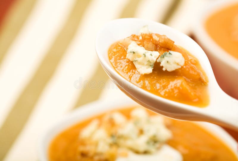 Supă de fructe cu coajă stock photography