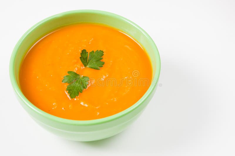 Supă de fructe cu coajă stock images