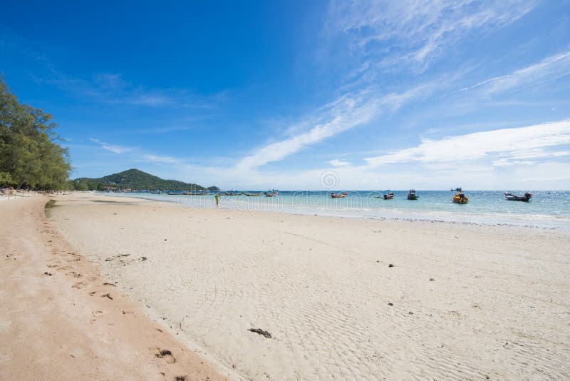 Surat Thani , 14 June 2016 :: Beautiful Place Sairee Beach in Ko