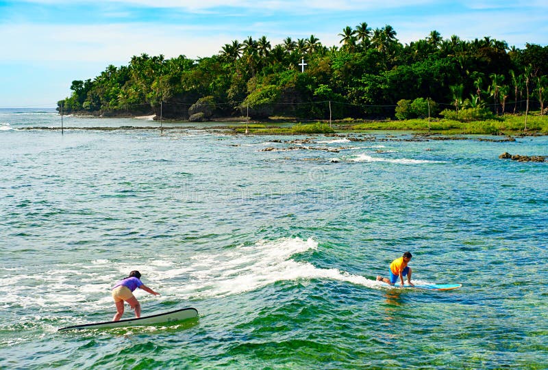Surf learning royalty free stock image Surf learning royalty free stock image