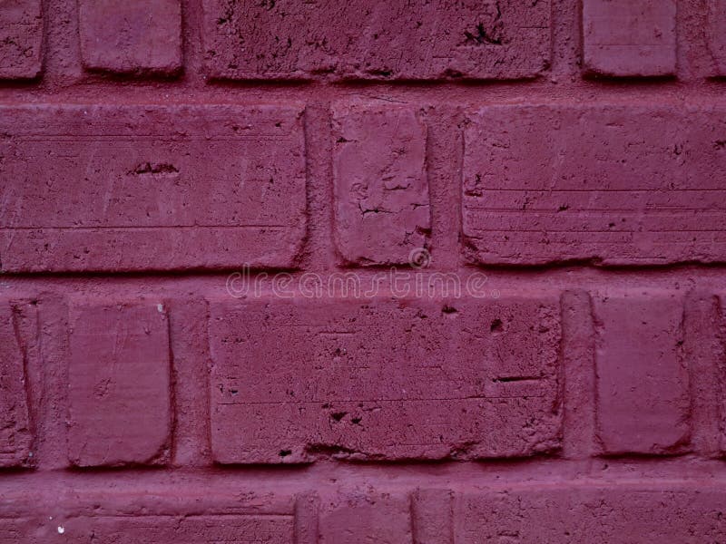 Surface of Bricks in Light Pink Color As Texture Stock Image Image of