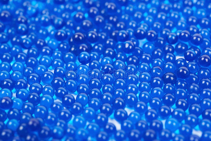 Surface Coated With Blue Beads Stock Image - Image of bright, material ...