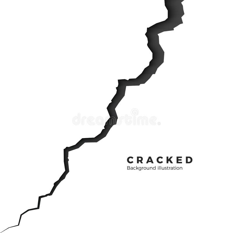 Premium Vector | Abstract crack background or land simple vector hand draw  sketch black at white