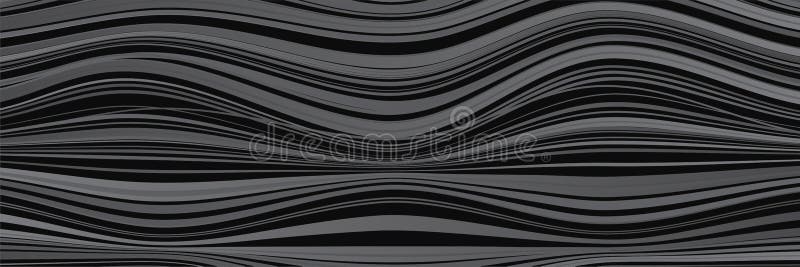 Surface with distorted lines. Wavy pattern royalty free illustration