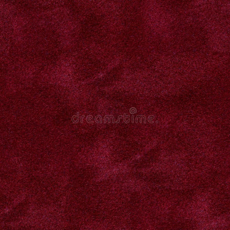 The surface of the red velvet cover on the poker table. Seamless square background, tile ready.